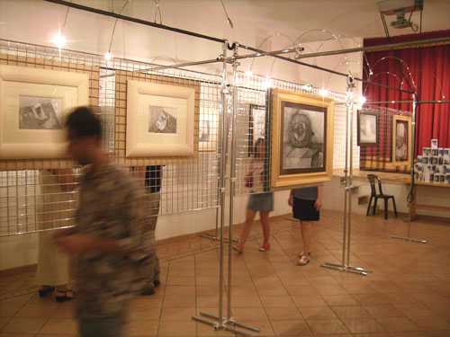 cliccare sull'immagine per iniziare la visita della galleria di disegni